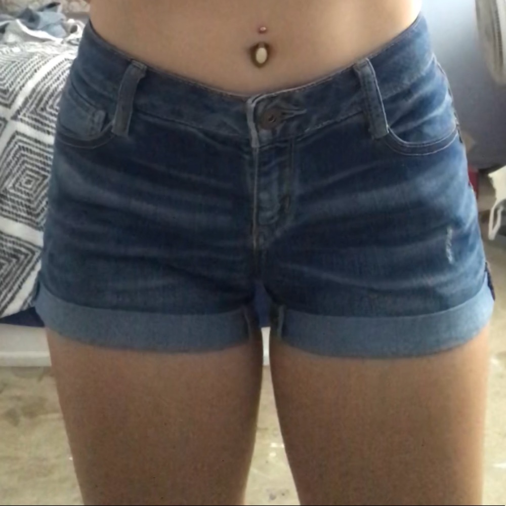 Jean shorts